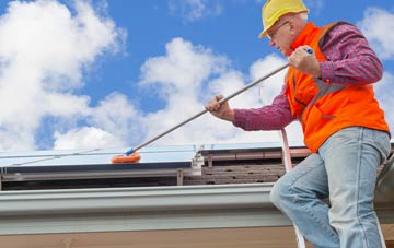 Blunham soft wash roof cleaning